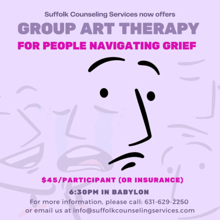 Group Art Therapy for People Navigating Grief